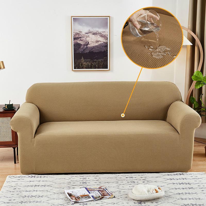 Amber Water-Repellent Sofa Cover