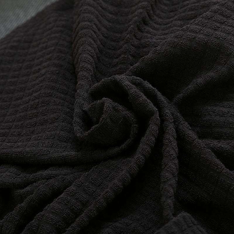 Black Water-Repellent Sofa Cover