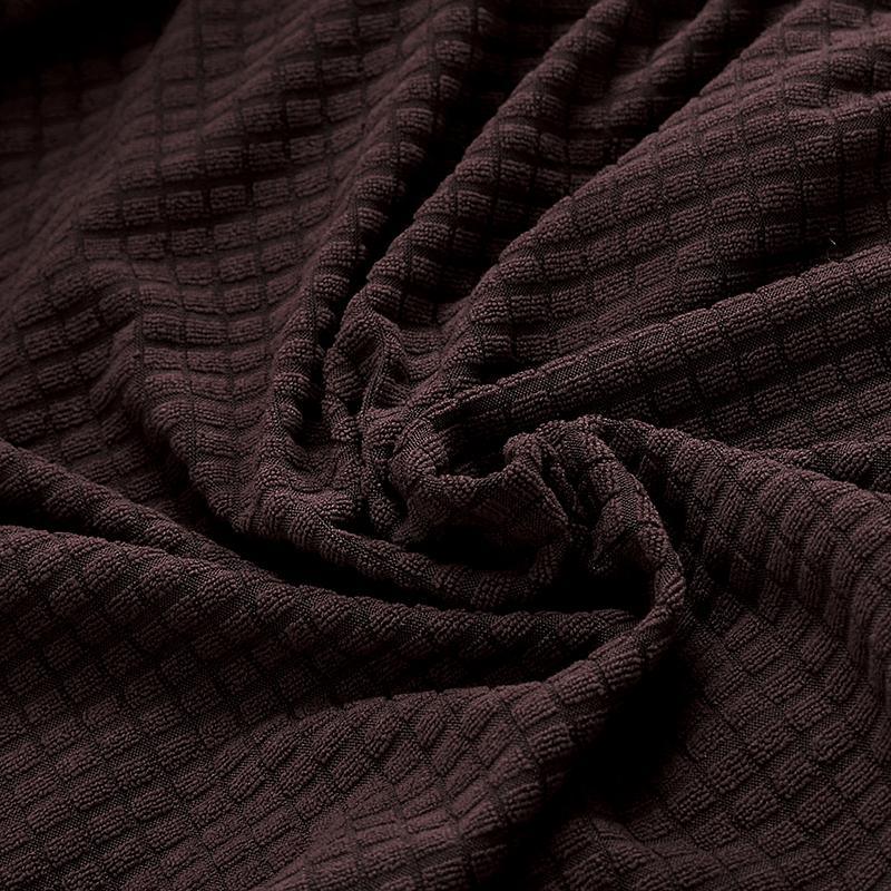 Grain Brown Water-Repellent Sofa Cover