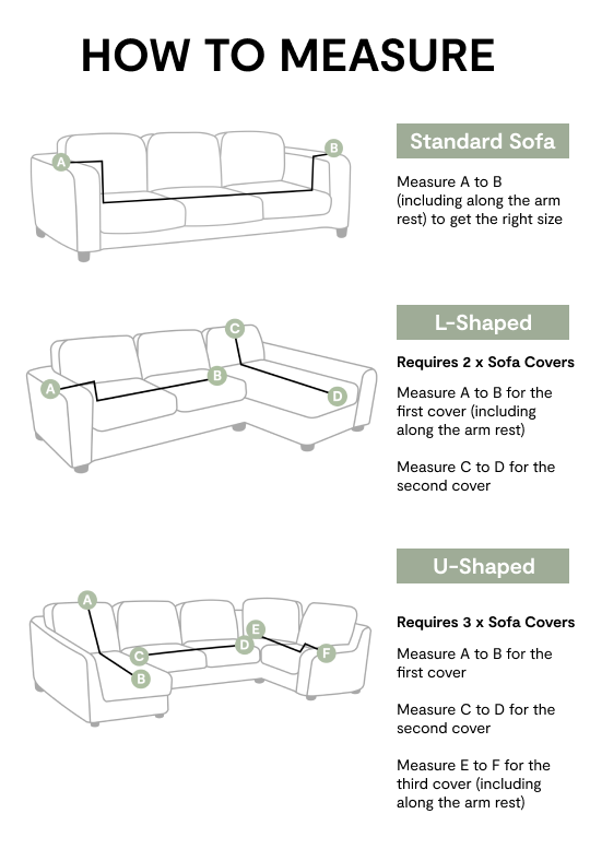 Amber Water-Repellent Sofa Cover