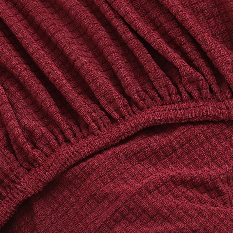 Wine Red Water-Repellent Sofa Cover