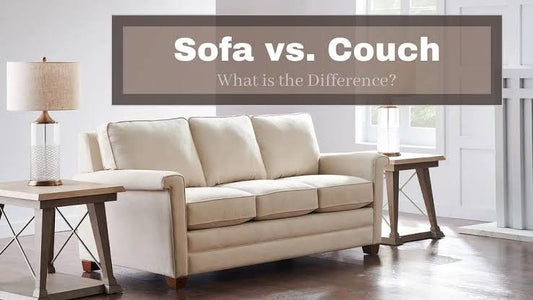 What's the difference between "Sofa" and "Couch"?