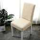 Rice White Jacquard Chair Cover