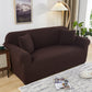 Grain Brown Waterproof Sofa Cover