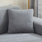 Mid Grey Jacquard Sofa Cover