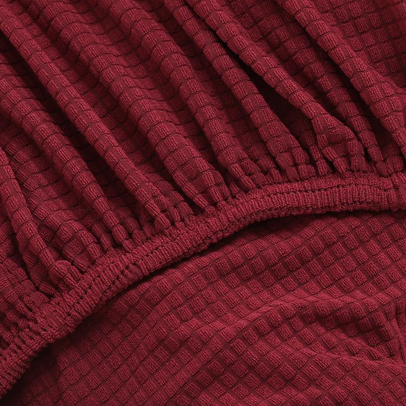 Wine Red Waterproof Sofa Cover